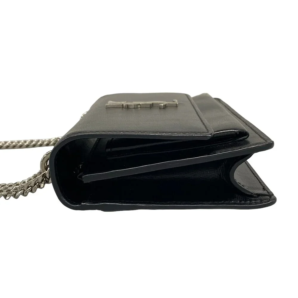 Saint Laurent PARIS Sunset Chain Wallet Other Style Wallet 452157 Leather